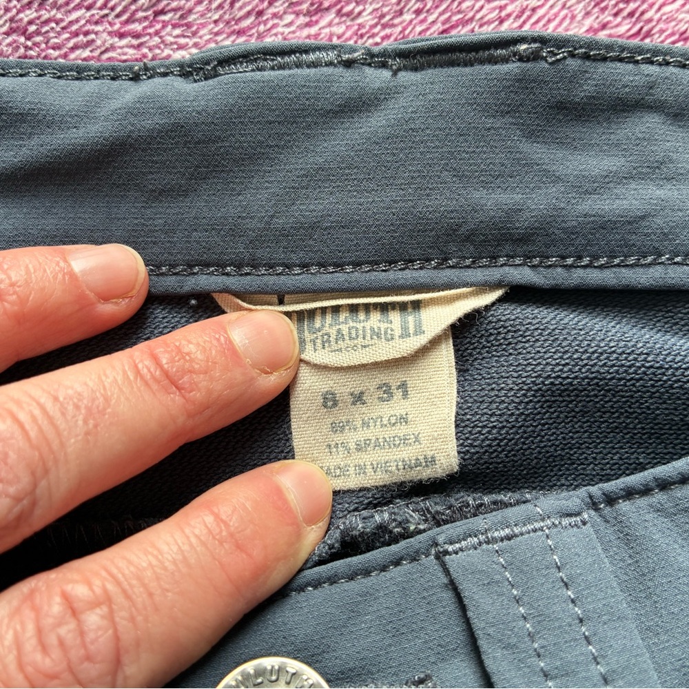 Duluth Trading Co Women’s Dark Gray workwear Pants - Picture 2 of 5